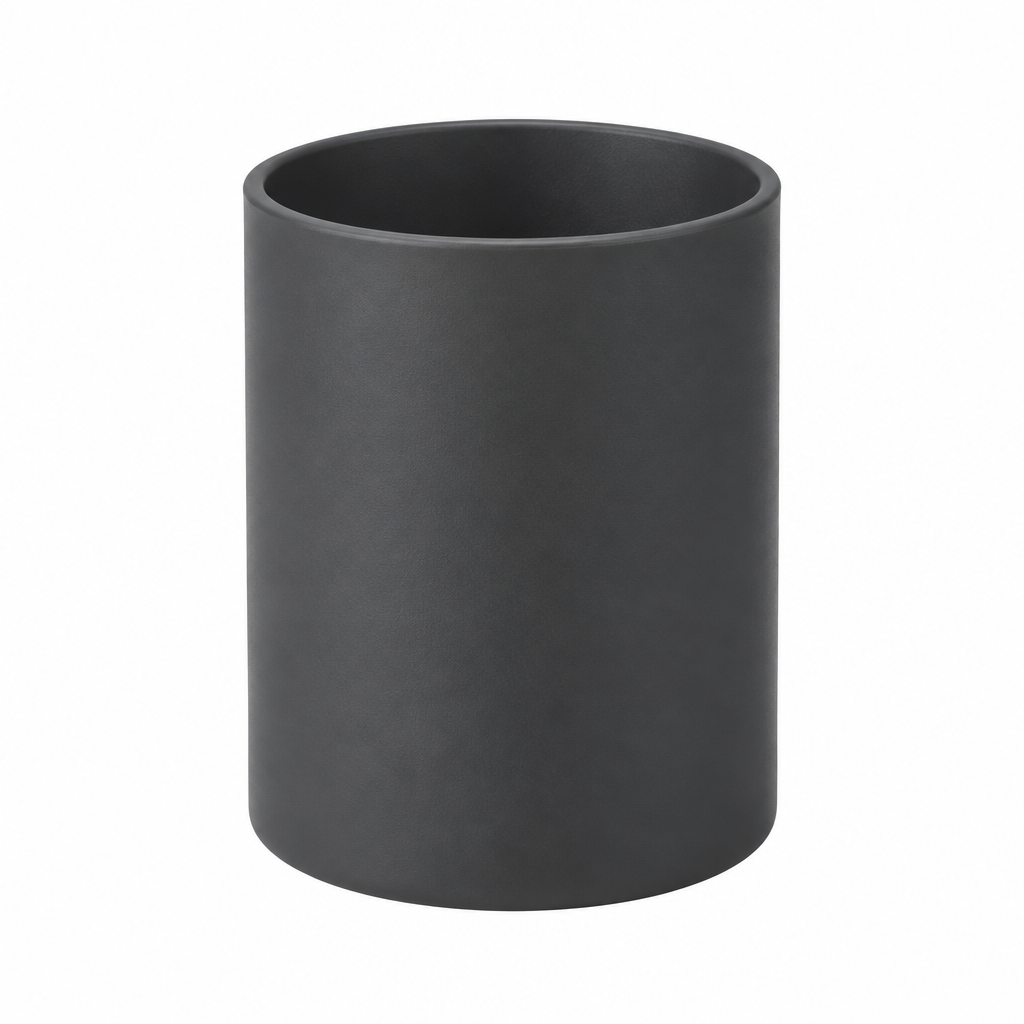Concept charcoal utensil holder, front three-quarter view