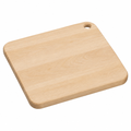 Concept natural cutting board, front three-quarter view