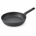 Concept charcoal frying pan, front three-quarter view